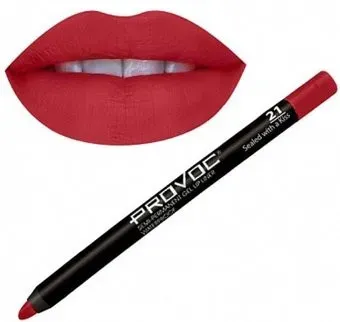 Provoc Gel Lip Liner 21 Sealed with a kiss