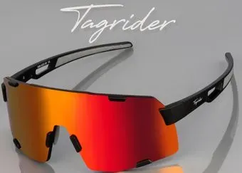 Tagrider IMN-025-45 Gold Red Mirror