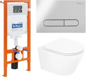 BelBagno BB8001CHR/SC/BB002-80/BB005-PR-CHROME
