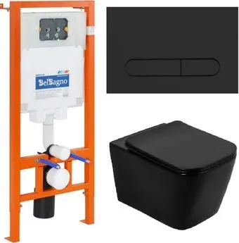 BelBagno BB3202CHR-MB/BB3202SC-MB/BB002-80/BB007-PR-NERO.M