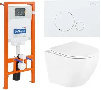 BelBagno BB3105CHR/SC/BB002-80/BB014-SR-BIANCO