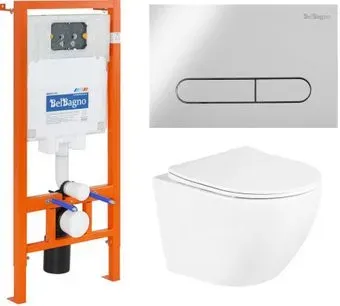 BelBagno BB3105CHR/SC/BB002-80/BB005-PR-CHROME