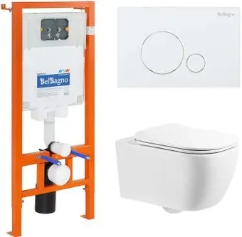 BelBagno BB1102CH/BB1102SC/BB002-80/BB014-SR-BIANCO