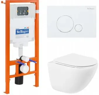BelBagno BB051CHR/BB051SC/BB002-80/BB014-SR-BIANCO