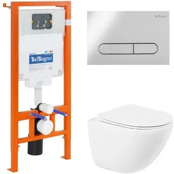 BelBagno BB051CHR/BB051SC/BB002-80/BB005-PR-CHROME