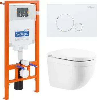 BelBagno BB017CHR/BB865SC/BB002-80/BB014-SR-BIANCO