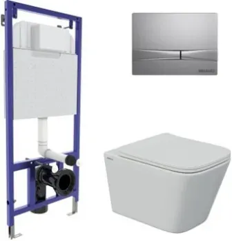 Berges Wasserhaus Floe S Rimless 043248 (с сиденьем)