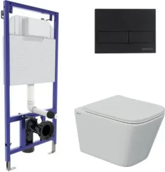 Berges Wasserhaus Floe S Rimless 043243 (с сиденьем)