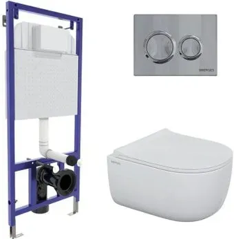 Berges Wasserhaus Ego Rimless 043249 (с сиденьем)