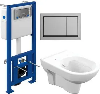 Cersanit City New Clean On MZ-CITY-COn + IN-MZ-LINK PRO + P-BU-ENT/Cm (без сиденья)