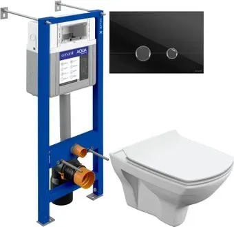 Cersanit Carina S-MZ-CARINA-XL + 63475 + P-BU-STE/Blg/Gl