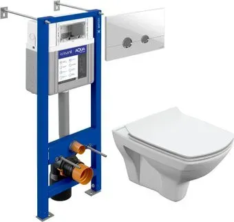 Cersanit Carina S-MZ-CARINA-XL + 63475 + P-BU-STE/Whg/Gl