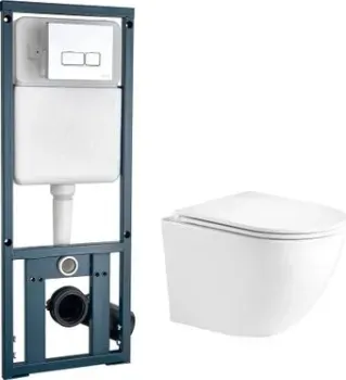 WeltWasser Merzbach 004 MT-WT + Marberg 410 SE (белый матовый/хром)