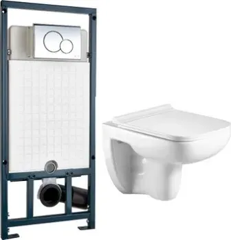 WeltWasser Kehlbach 004 GL-WT + Marberg 507 RD (белый глянец/хром)