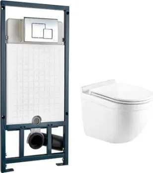 WeltWasser Heimbach 004 GL-WT + Marberg 507 SE (белый глянец/хром)