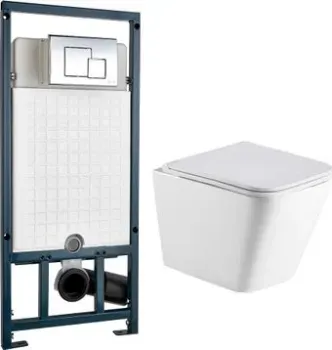 WeltWasser Gelbach 004 MT-WT + Marberg 507 SE (белый матовый/хром)