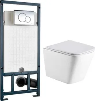 WeltWasser Gelbach 004 MT-WT + Marberg 507 RD (белый матовый/хром)