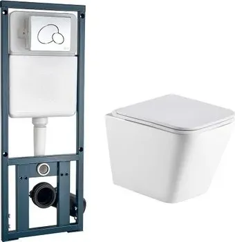 WeltWasser Gelbach 004 MT-WT + Marberg 410 RD (белый матовый/хром)