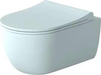 Bocchi V-Tondo Rimless 1416-029-0129 (голубой матовый) (без сиденья)
