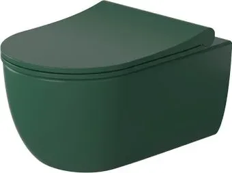 Bocchi V-Tondo Rimless 1416-027-0129 (зеленый матовый) (без сиденья)