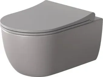 Bocchi V-Tondo Rimless 1416-006-0129 (серый матовый) (без сиденья)