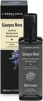 L'Erbolario Энергизирующий лосьон-дезодорант Черный можжевельник 100 мл