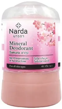 Narda Mineral Deodorant Sakura 45 г