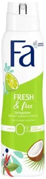 Fa Аромат лайма и кокоса Fresh & Free 150 мл