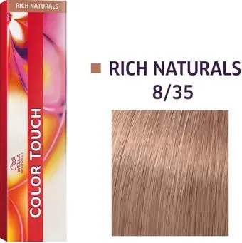 Wella Professionals Color Touch 8/35 светлый блонд золотисто-махагоновый 60 мл