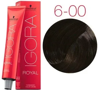 Schwarzkopf Professional Igora Royal Permanent Color Creme 6-00 60 мл
