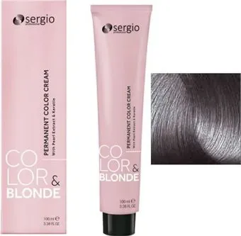 Sergio Professional Color&Blonde Pastel&Metallic GG графит