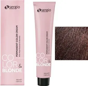 Sergio Professional Color&Blonde 6.4 темно-русый медный