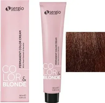 Sergio Professional Color&Blonde 7.33 средне-русый золотистый интенсивный