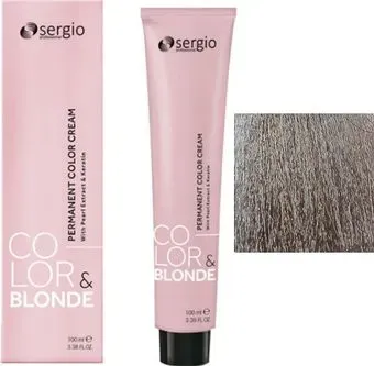 Sergio Professional Color&Blonde 9.01 светлый блондин легкий пепельный