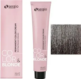 Sergio Professional Color&Blonde 8.01 блондин легкий пепельный