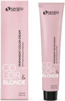 Sergio Professional Color&Blonde 10.03 очень светлый блондин натуральный золотистый