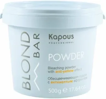 Kapous Professional с антижелтым эффектом Blond Bar 500 г