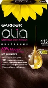 Garnier Olia 4.15 морозный шоколад