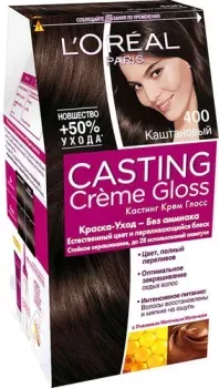 L'Oreal Casting Creme Gloss 400 Каштан