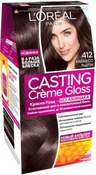 L'Oreal Casting Creme Gloss 412 Какао со льдом