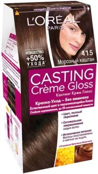 L'Oreal Casting Creme Gloss 415 Морозный каштан