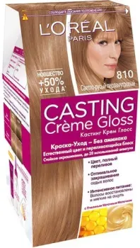 L'Oreal Casting Creme Gloss 810 Перламутровый русый