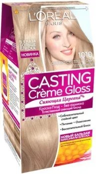 L'Oreal Casting Creme Gloss 1010 Cветло-светло-русый пепельный