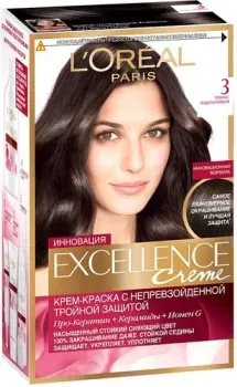 L'Oreal Excellence 3.0 Темно-каштановый