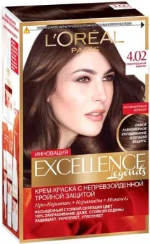 L'Oreal Excellence 4.02 Пленительный каштан