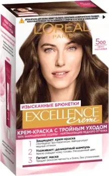 L'Oreal Excellence 5.0 Светло-каштановый