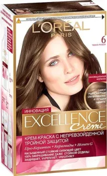 L'Oreal Excellence 6.0 Темно-русый