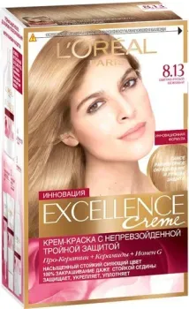 L'Oreal Excellence 8.13 Светло-русый бежевый