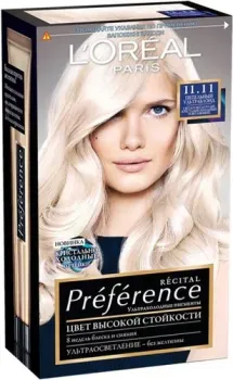 L'Oreal Recital Preference 11.11 Ультраблонд Холодный Пепельный