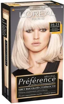 L'Oreal Recital Preference 10.21 Светло-светло-русый перламутровый